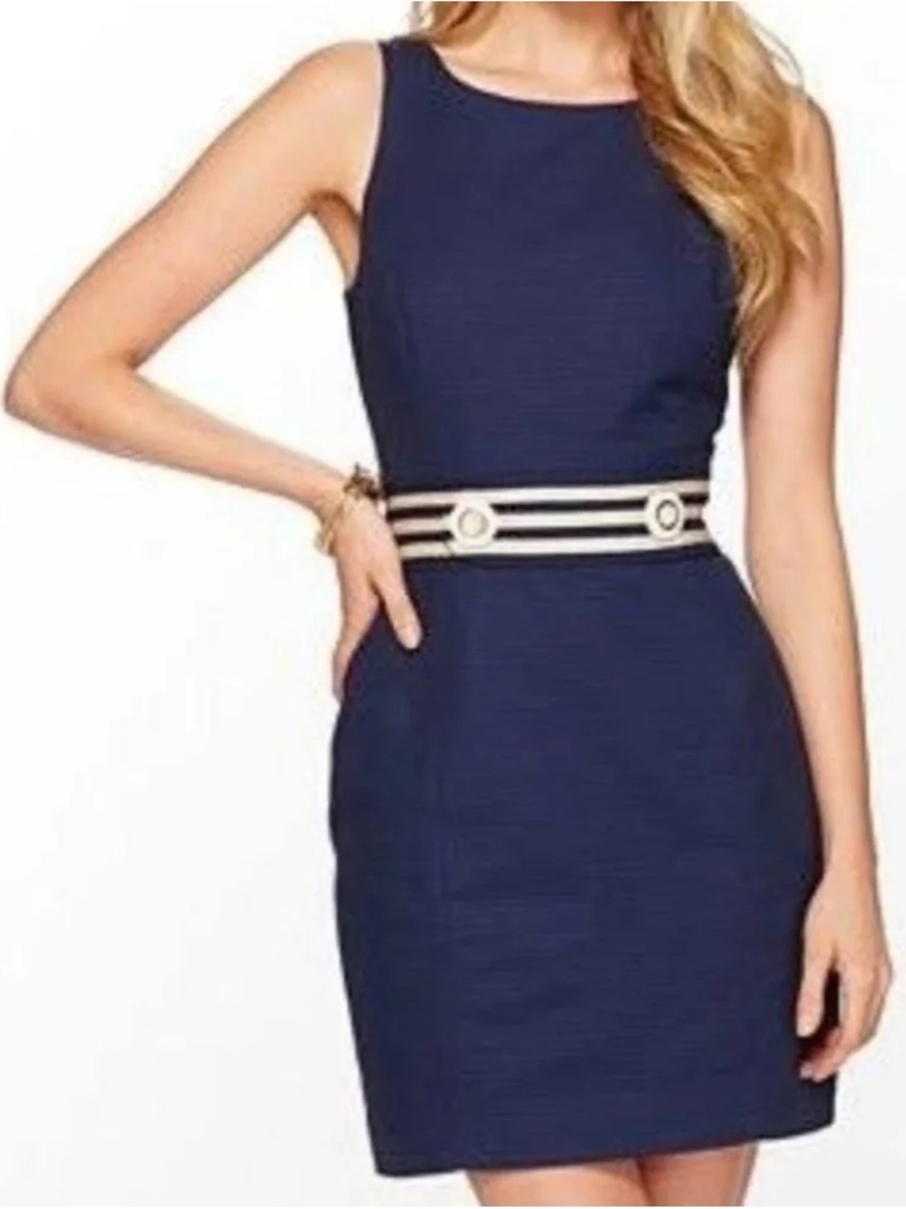 Lilly Pulitzer | Kirkland True Navy Sailor Shift Dress | Size 4